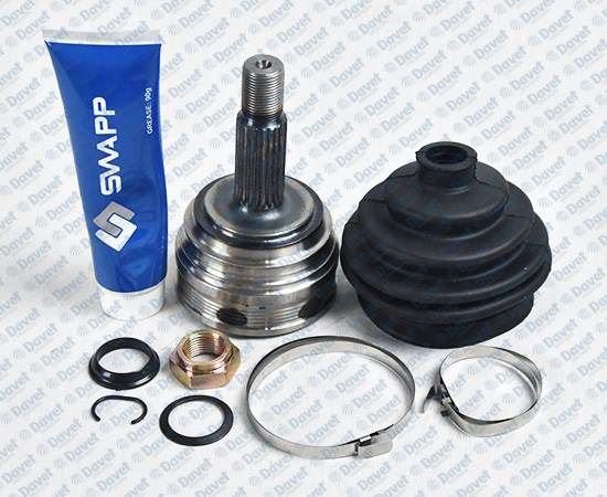 SWAPP 62364 Aks Kafasi Dis Caddy Ii - Golf I Ii Iii - Jetta Ii -Passat 88>93 - Polo - Classic 1.4 1.7   (Dis Freze:22 Ic Freze:30 Conta Capi:53 Boy:129.5 Mm)